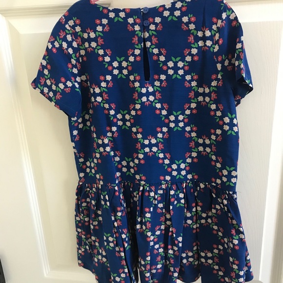 Gymboree blue floral dress Size 4 - Picture 2 of 6